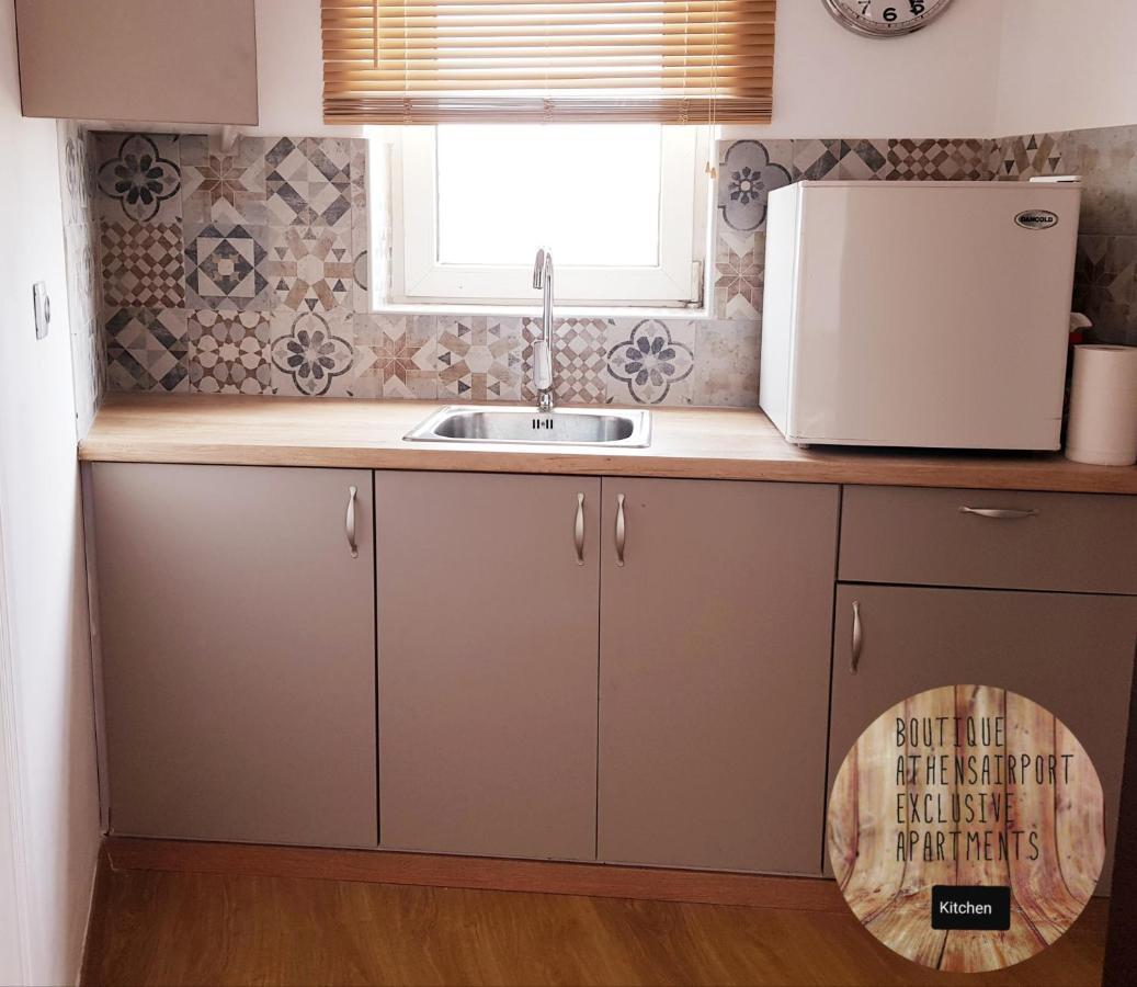 Boutique Athensairport Apartments Markópoulon Eksteriør bilde